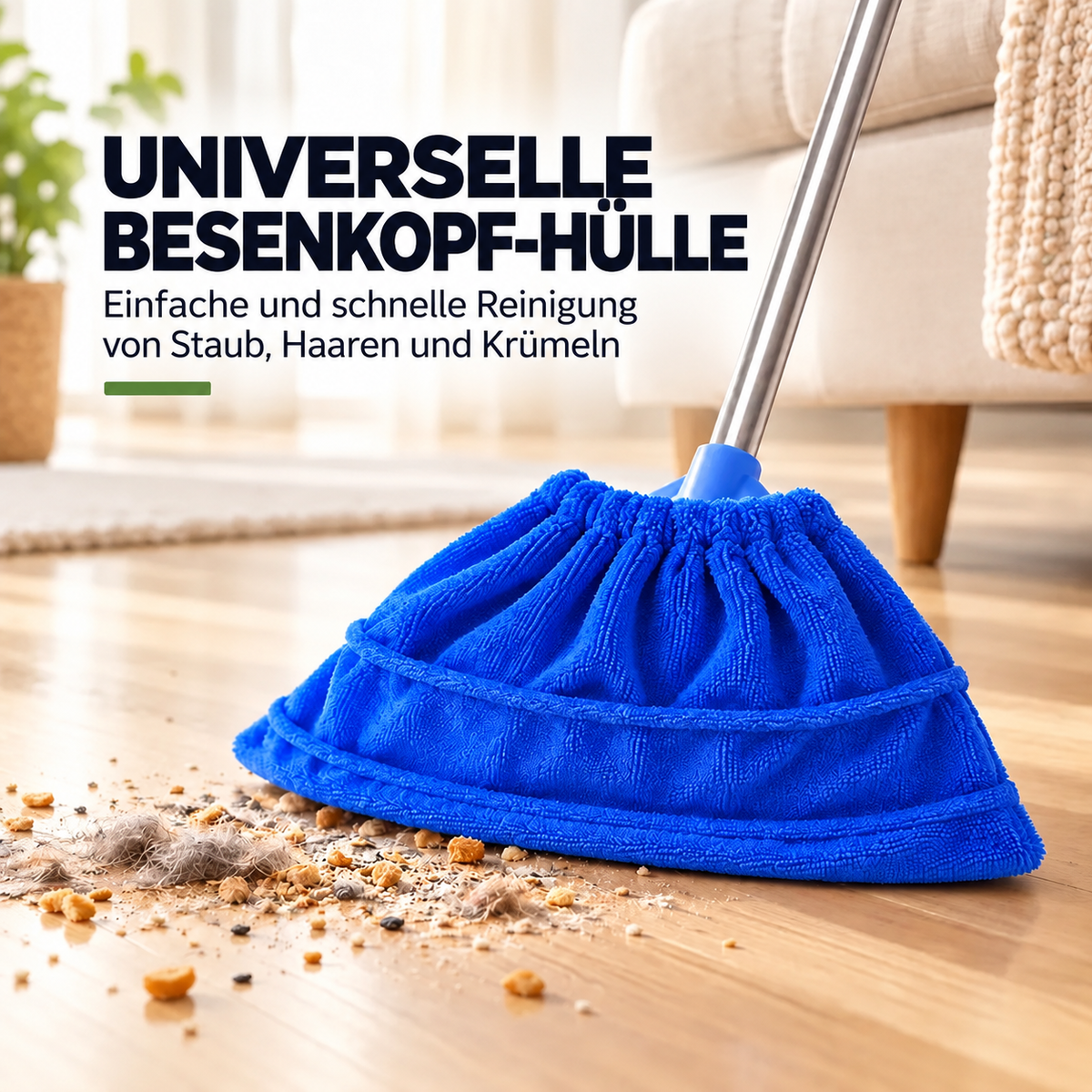 TYII™ Multifunktionaler Besenüberzug aus Korallenvlies