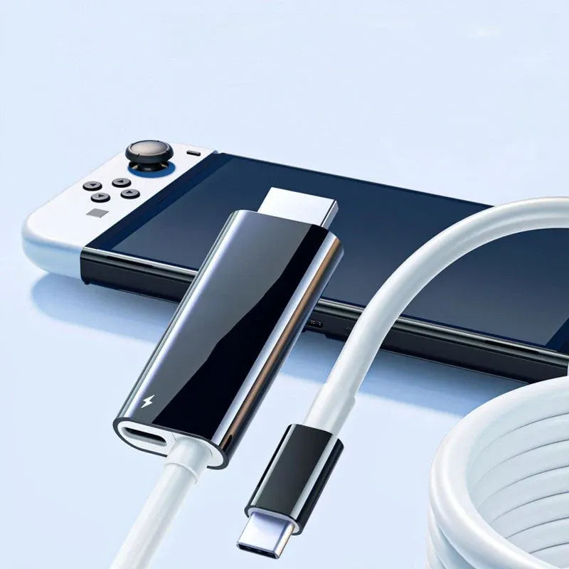 🔥 HOT SALE 🔥 USB-C-auf-HDMI-Adapter für Nintendo Switch – Einfach mit dem TV verbinden