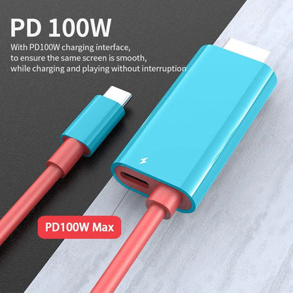 🔥 HOT SALE 🔥 USB-C-auf-HDMI-Adapter für Nintendo Switch – Einfach mit dem TV verbinden
