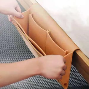 🥳TOP-ANGEBOT🥳💞Über 10.000 Stück verkauft! Nachttisch-Organizer mit vielen Fächern, aus weichem Filz & kinderleichter Montage. Alles griffbereit – hol dir deinen! ✅