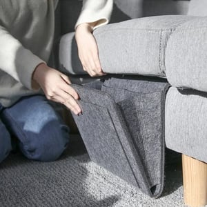 🥳TOP-ANGEBOT🥳💞Über 10.000 Stück verkauft! Nachttisch-Organizer mit vielen Fächern, aus weichem Filz & kinderleichter Montage. Alles griffbereit – hol dir deinen! ✅