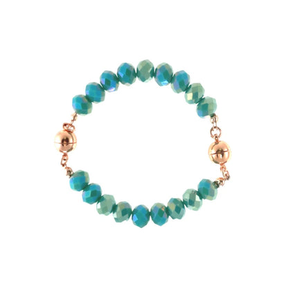10-in-1 Magnetische Halskette – Turquoise Crystal